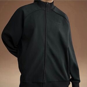 💕NEW NIKESKIMS Matte Tricot Full Zip Oversized Track Jacket Black OBSIDIAN XS
